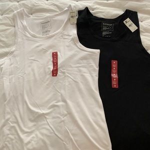 Black and White Express Tanks